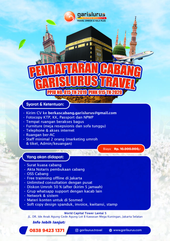 Pembukaan Cabang Garislurus Travel